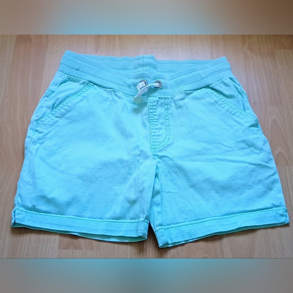 Cat & Jack Girls Teal Shorts L 10/12